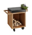 Ofyr, OFYR - Grill Outdoorküche TABLE PRO - Metall - rostrot - 67/67/89 cm