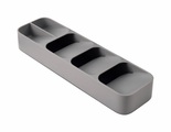Joseph joseph, 4x DrawerStore Besteckeinlage, grau, 11x39.5x5.7 cm