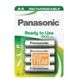 Panasonic Akku 4x LR6 AA 1900mAh Batterien