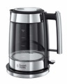 Russell Hobbs 23830-70 - Wasserkocher (Edelstahl/Schwarz/Transparent)