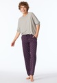 Hose lang multicolor gemustert - Mix+Relax 68