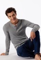 Shirt langarm grau meliert - Revival Karl-Heinz 4