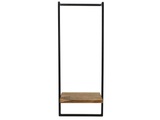 Wandschmuck Metall mit Holztablett h: 76 cm