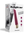 Love To Love - Vibrator Delight Me - Dunkelrosa