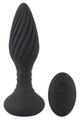 ANOS, Vibro-Analplug „Textured Rotating Beads Anal Plug“ rotiert und vibriert in 10 Modi
