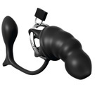 Ass-Gasm Cock Blocker Schwarz | Pipedream