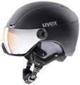 Uvex - Hlmt 400 Visor Style S2 - Skihelm Gr 58-61 cm schwarz/grau