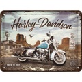 Nostalgic-Art Blechschild 15 x 20 HD - Route 66 