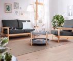 2-Sitzer-Sofa aus FSC®-zertifiziertem Holz