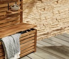 undefined, Balkon-Sichtschutzbank