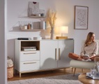 undefined, Sideboard »Eklund« mit Schubladen und Tür