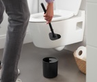 Silikon-WC-Bürste, schwarz