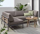 1-Sitzer Mittel-Modul mit Premium-Polsterbezügen
