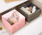 2 Ordnungsboxen, quadratisch