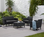 Gartenmöbel-Set »Geflecht-Optik«, 4-teilig