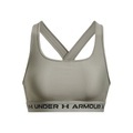 UNDER ARMOUR, Under Armour Crossback Mid Sport-BH Damen - Grün, Schwarz