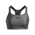 Under Armour HeatGear High Sport-BH Damen - Grau