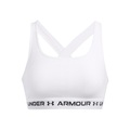 Under Armour Crossback Mid Sport-BH Damen - Weiß