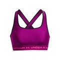 UNDER ARMOUR, Under Armour Crossback Mid Sport-BH Damen - Lila, Schwarz