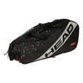 HEAD Team Racquet Bag M Schlägertasche 6er - Grün, Schwarz