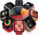 Apple Watch Series 7 Gps 45mm Midnight Aluminium Case Sport Band Smartwatch