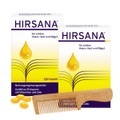 Alpinamed AG, Hirsana Goldhirse Öl Kapseln 2x 150 Kapseln mit Haarbürste
