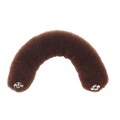 Efalock Knotenrolle 18cm braun mit Druckknopf