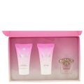 Versace, Bright Crystal by Versace Gift Set -- .17 oz Mini EDT + .8 oz Shower Gel + .8 oz Body Lotion