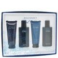 Davidoff, Davidoff Cool Water Gift Set -- 74 ml Eau De Toilette Spray + 74 ml After Shave Balm + 74 ml Shower Gel + 74 ml After Shave Splash