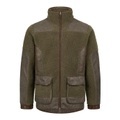 Blaser Herren Sherpa Fleece Jacke - Dunkel Oliv -
