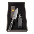 Yaxell Kochmesser-Set Santoku RAN+Messerschärfer