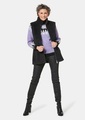Fellimitat-Weste - schwarz - Gr. 20 von Goldner Fashion