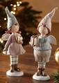 Weihnachtskinder - rosa - Gr. H: 22 cm von Goldner Fashion