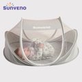 Sunveno Baby Mosquito Net Tent Portable Foldable Travel Bed Anti Mosquito Bites Auto Self-expanding for Babys Adults Trip