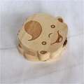1@#1Pcs Teeth Umbilica Save Gifts Baby Tooth Box Baby Teeth Box Baby Wood Tooth Box Organizer Storage Language Collect