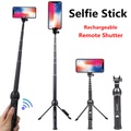 Roreta high quality Bluetooth-compatible Selfie Stick Tripod Portable Wireless Remote shutter Monopod Handheld For iPhone