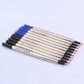 High quality 0.5 rollerball pen ink Refills 5pc BLue signature BLACK INK PEN stainless steel waterproof Office school supplies