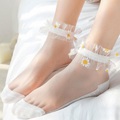 undefined, Fashion Harajuku Ankle Socks Lace Cute Kawaii Calcetines Socks Women Chaussette Femme Sokken Designer Short Meias Ladies Sock