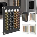 Wall Mounted Coffee Capsules Dispensing Tower Stand Fit For 35 Nespresso Capsules Storage Pod Holder soporte capsulas nespresso