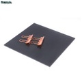 3D carbon crystal silicon tempered glass platform heating bed construction surface size 235*235mm for Ender-3 Ender-3V2