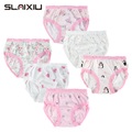 6Pcs/Lot Cotton Baby Girls Briefs Teenage Panties for Girls Kids Briefs Shorts Girls Underwear Children Underpants Clothes