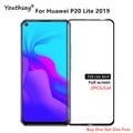 For Huawei P20 Lite 2019 Glass Screen Protector Full Glue Cover Tempered Glass for Huawei P20 Lite Glass for P20 Lite 2019 Film