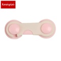 10pcs/lot Two Side Open Lock baby safety product Cabinet Safety Door Lock Drawer Lock Baby gifts
