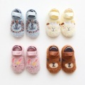 Baby Boys Socks Newborn Anti Slip Baby Socks for Girls Winter Warm Short Floor Socks Cartoon Toddler Infant Baby Thing 3M-24M