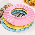 Soft Baby Kids Shampoo Bath Shower Cap Adjustable Shampoo Cap Waterproof Hat Baby Shower Hat Baby Wash Hair Cap Wash Hair Shield