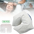 100 Pcs/Bag Disposable Head Cushion Face Towel Massage Special Pillow Towel Non-woven Fabric Bed Headscarf For Beauty Salon Tool
