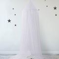 MosquitoNet With FREE Stars Hanging Tent Baby Bed Crib Canopy Tulle Curtains For Bedroom Play House Tent For Children Kids Room