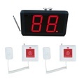 Wireless Patient Emergency Call Button System 1 Nurse Station Screen 4 Bed Room Calling Pager