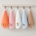5-pack cotton baby saliva towel absorbent baby hiccup handkerchief newborn 6-layer gauze thick towel 30*30CM
