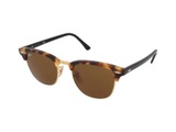 Ray-Ban Clubmaster RB3016 - 1160 49-21 braun gefleckt
